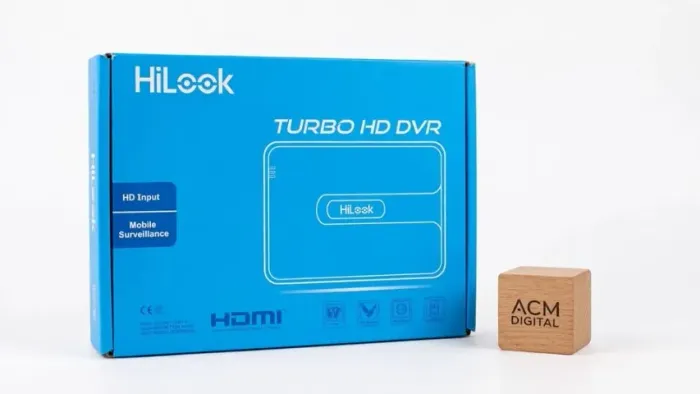 Gravador DVR HiLook 4 Canais Turbo HD 1080P H.265 DVR-104G-M1 - Novo