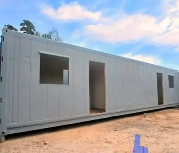 Container duplo acabado