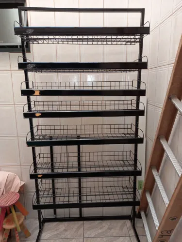 Expositor Prateleira removíveis metal