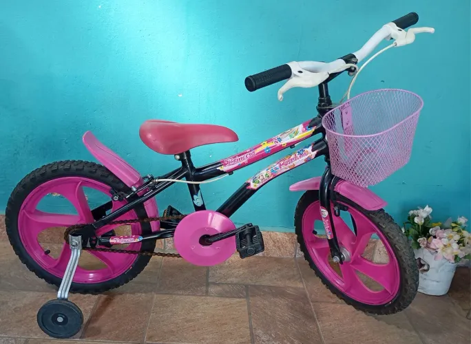 Bicicleta aro 16 Barbie