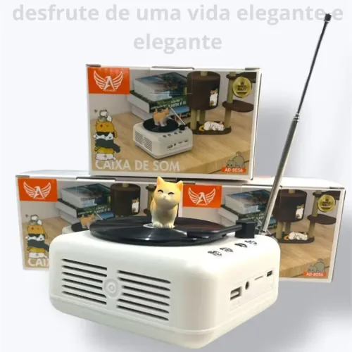 Mini Caixa De Som Bluetooth 