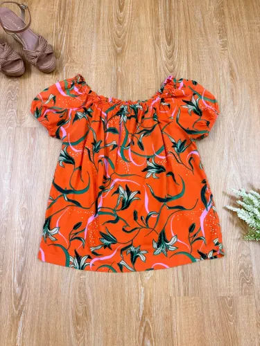 Blusa viscose, tamanho M.