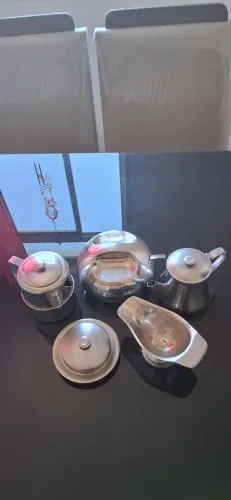 CONJUNTO COM 19 PEÇAS INOX !