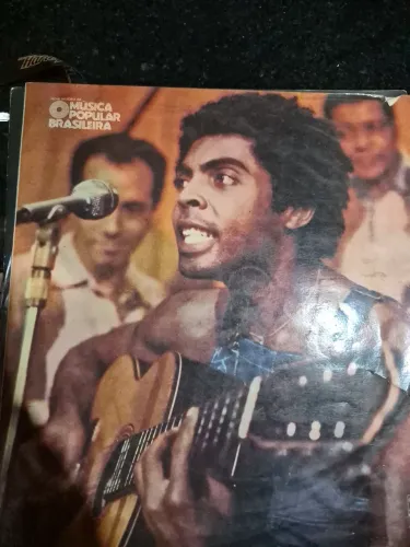 LP Vinil Gilberto Gil, nova história da MPB, 1977