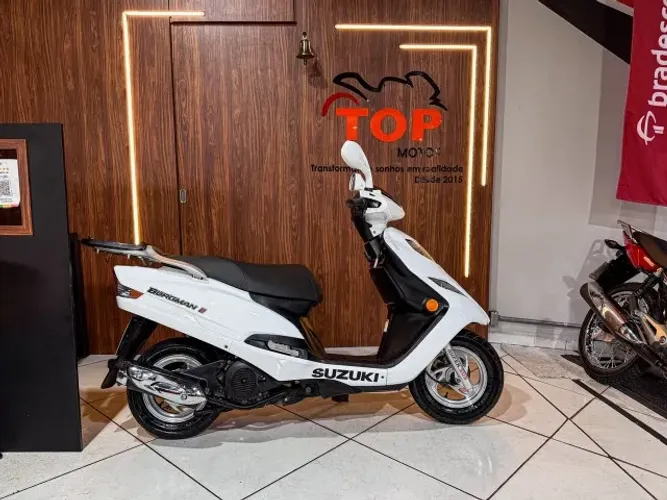 Suzuki Burgman 125 2014 I Apenas 19.500 KM I Economia e Praticidade.