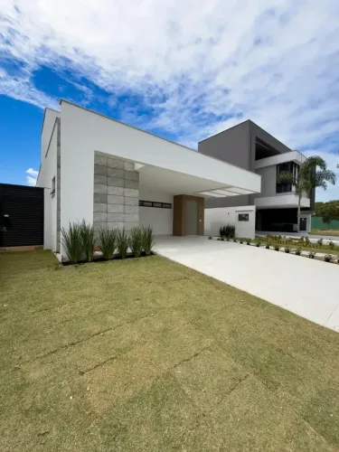 Casa Linear com 3 Suítes  Condomínio Boulevard Lagoa  Fase final de acabamentos