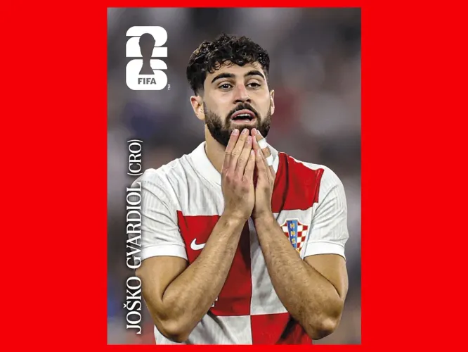 FIGURINHA COPA DO MUNDO 2026 COCA COLA JOSKO GVARDIOL