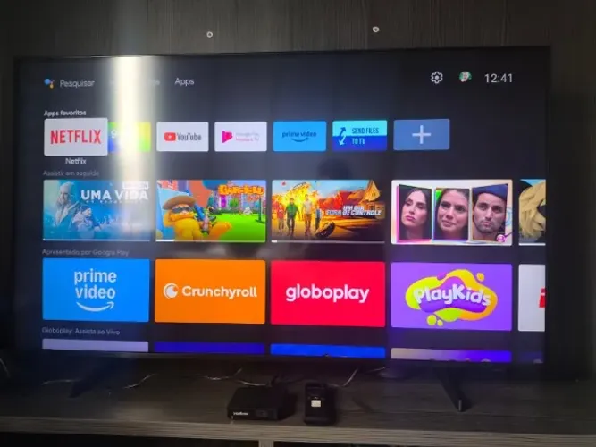 TV Box Intelbras IZY Play Full HD Android TV 11 Completo - Excelente Estado