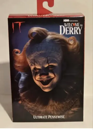 Action figure Neca Welcome to Derry Ultimate Pennywise, lançamento, original e lacrado