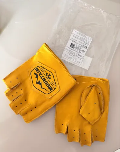 Luva de couro para Moto ou Bike 