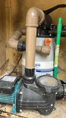 Bomba + Filtro de Areia para Piscina - Conjunto Completo