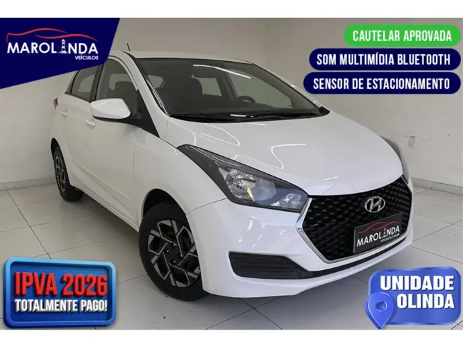Hyundai HB20 Unique 1.0 Flex 12V Mec. 2019