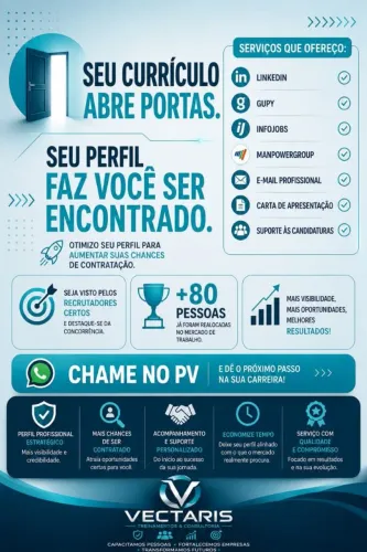 Faço seu currículo