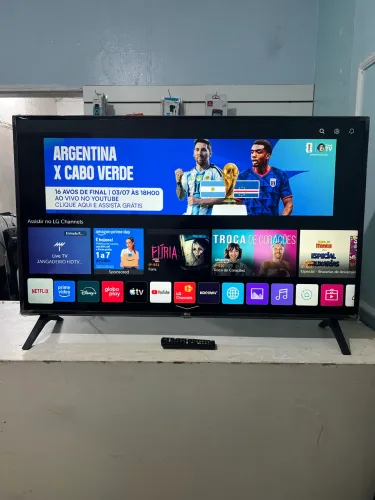 SMART TV DE 49 POLEGADAS LG BLUETOOTH,WEB-OS TV TELA GRANDE.