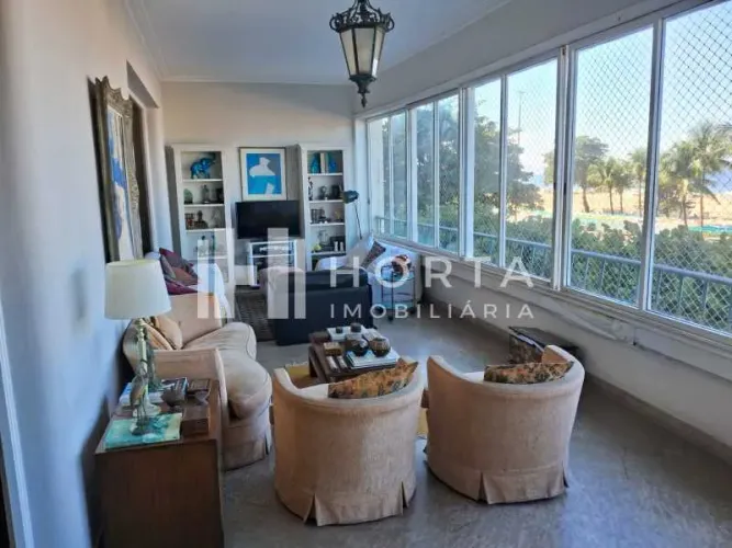 Frontal mar, vista maravilhosa de toda a praia de Copacabana,400m2, com toda segurança.