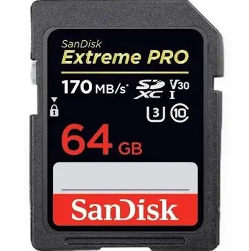 Cartão SanDisk Extreme PRO 64GB 