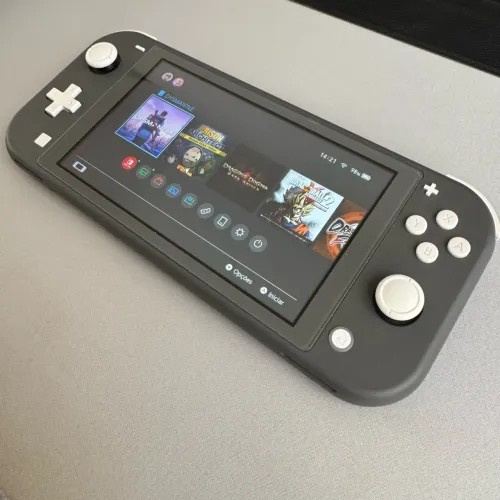 Nintendo Lite Switch Lite 32gb Cinza + Case + Película + Fonte