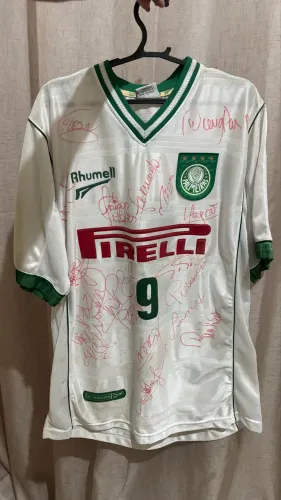Camisa reserva oficial do Palmeiras da temporada de 2001