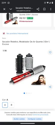 Escova secadora