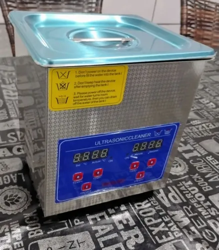 Limpador / banheira Ultrassónica com aquecimento - Aço inox