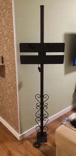 Suporte Toten para TV Led 40 polegadas c/ fio interno - Suporta 50Kg