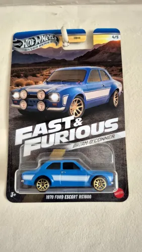 Hot Wheels Ford Escort Velozes e Furiosos Brian O Conner