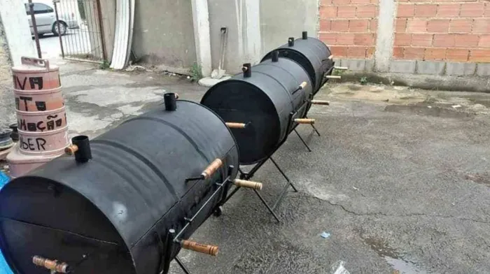 Churrasqueira Bafo 200 Litros - Super Resistente e Pronta para Uso