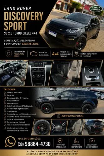 Land Rover Discovery Sport SE 2.0 4X4 Diesel Aut. 2016