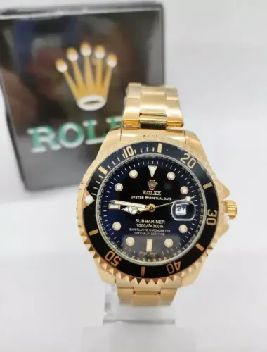 Relógio Rolex Submariner automatico fundo de Vidro