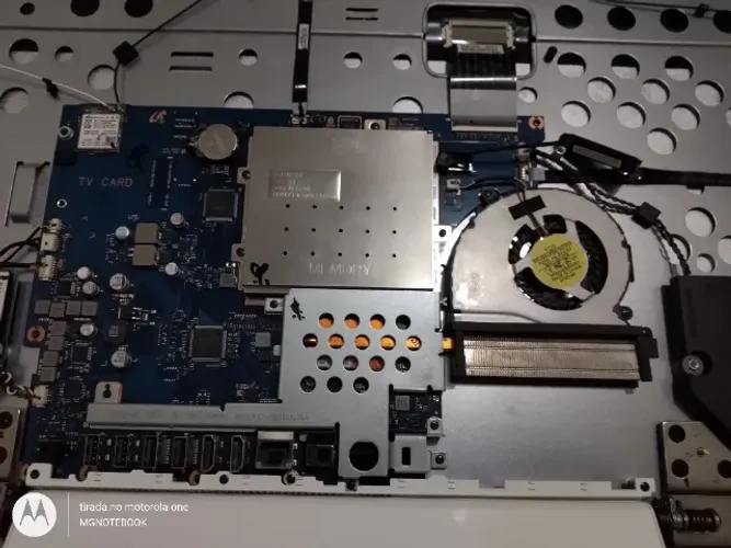Placa mãe PC All in One Samsung DP500 A2..... séries processador Intel Celeron original 