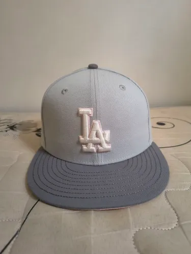 NEW ERA CINZA/ROSA DODGERS LA 7 1/8 ORIGINAL