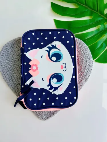 Estojo escolar Puket gatinha