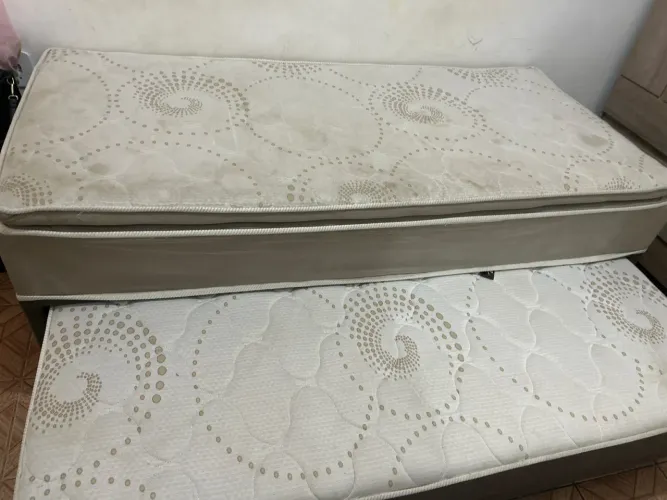 Cama box solteiro conjugada 