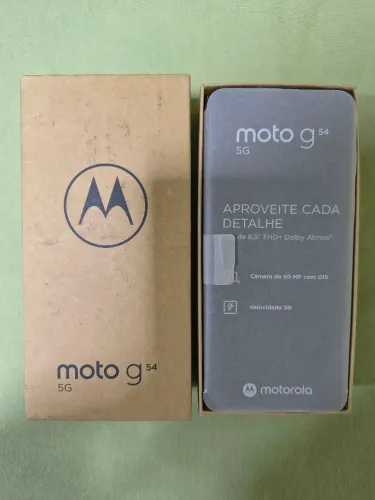 MOTO G54 5G GRAFITE NA CAIXA - EM PERFEITO ESTADO