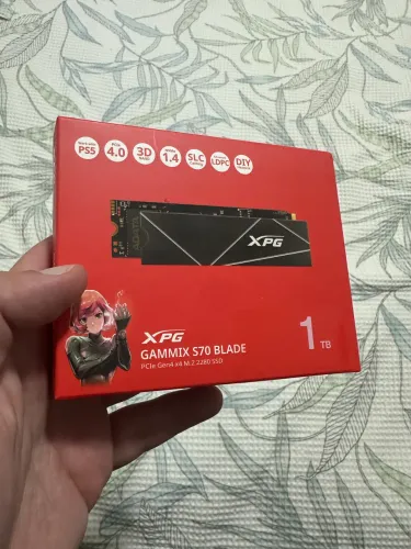 SSD XPG 1TB S70 7400 mb/s