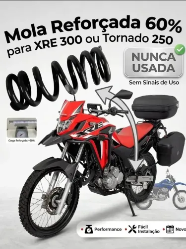 MOLA REFORÇADA 60% - XRE 300 e TORNADO 250