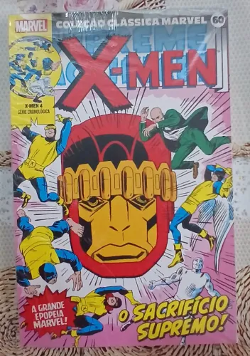 Coleção Clássica Marvel X-Men: Volume 1 a 4 Ed. Panini Série Cronológica 