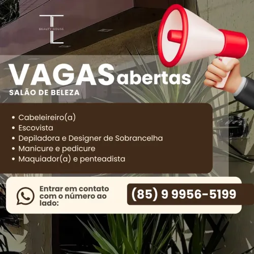 VAGA EM SALÃO DE BELEZA - MESSEJANA 