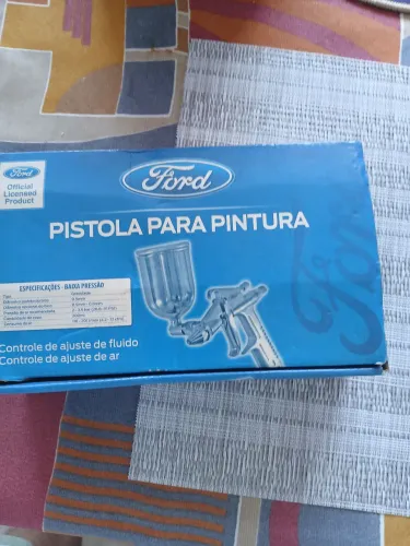 Mini Pistola de Pintura Ford, boa para retoques e bronzeamento artificial.