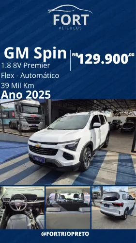 Chevrolet Spin Premier 1.8 8V Econo.flex 5P Aut. 2025