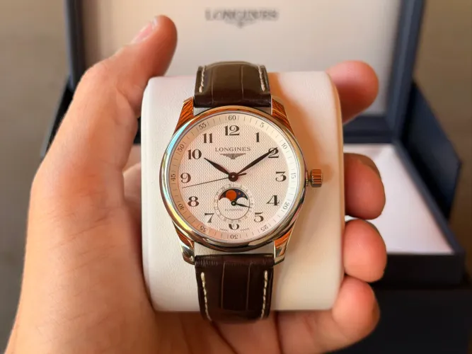 Relógio Longines Master Collection Moonphase 40mm