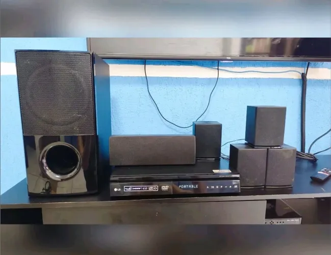 Home Theater LG LHD625 Completo - Som Potente - Excelente Estado