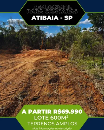 Uma localização para quem procura terreno em Atibaia