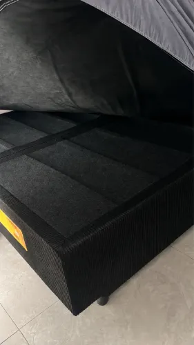Base de cama queen bipartido