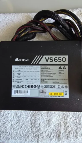 Fonte Corsair VS650 650watts