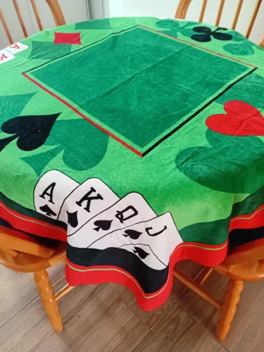 Toalha de mesa de jogar
