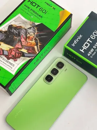 Infinix hot 60i 268GB+18. Novo zero defeito