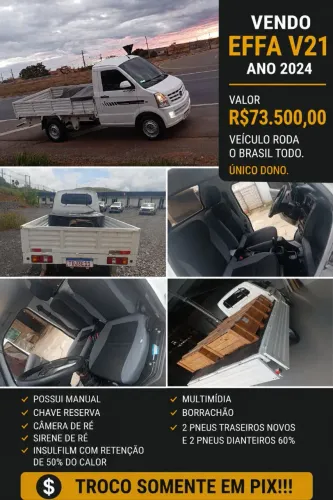 Vendo Effa V21 ano 2024