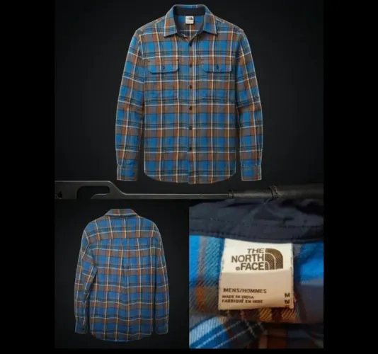 Camisa flanelada North Face