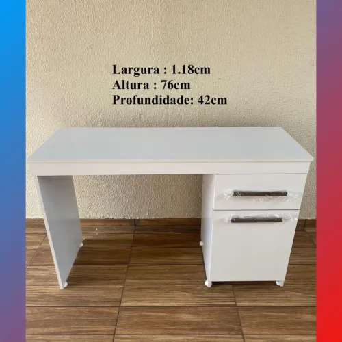 Escrivainha branca - pronta entrega